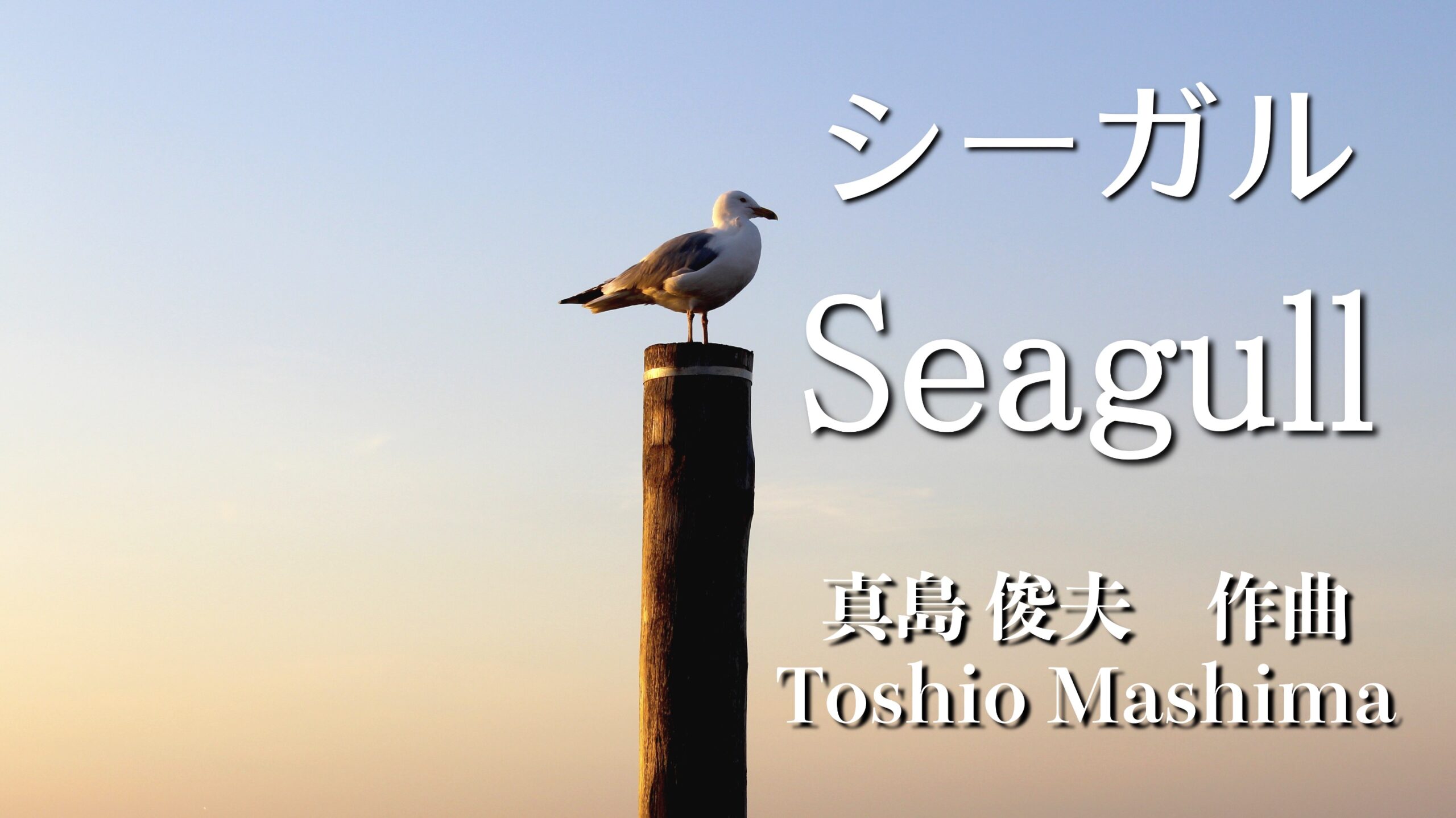 「一時間のクラシック」会YouTubeより　「シーガル Seagull」アルトサクソフォン 神保 佳祐　ピアノ 大家 純子　